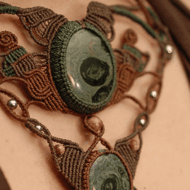 « L'Œil de la Forêt »  — Plastron