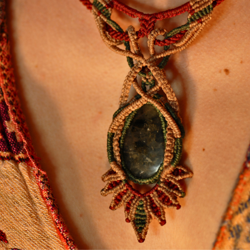 « Agni » - Collier