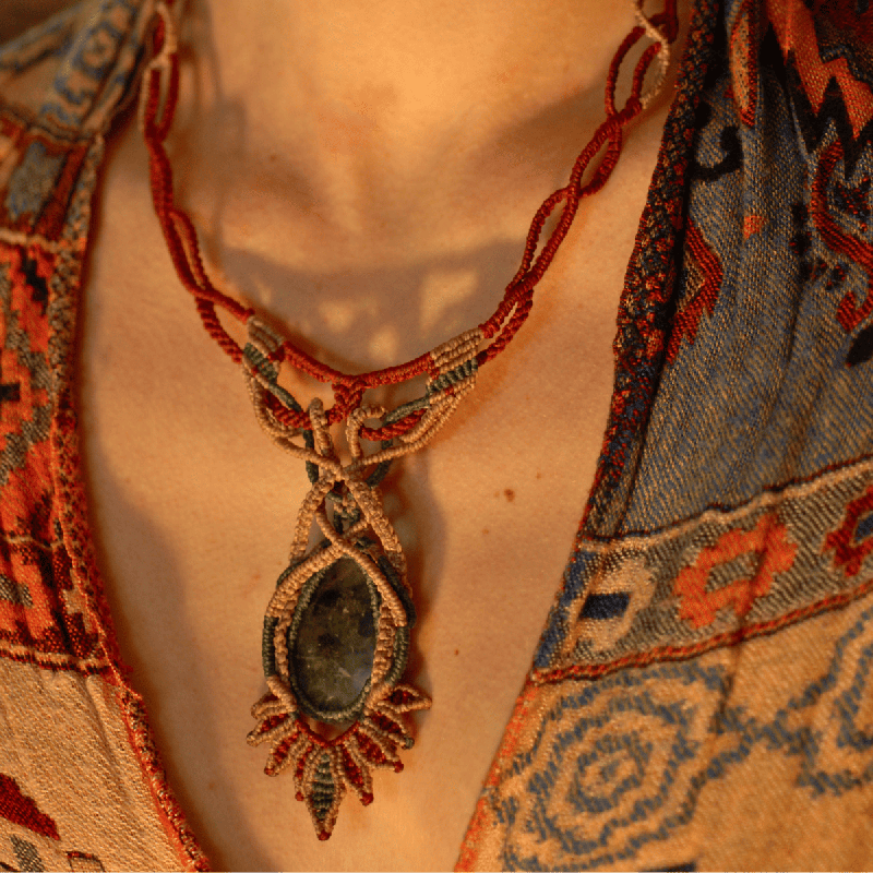« Agni » - Collier