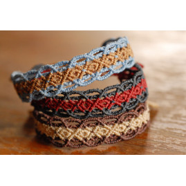 « Grand méandre » - Bracelet